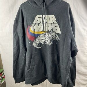 Star Wars Millennium Falcon Hoodie - Charcoal